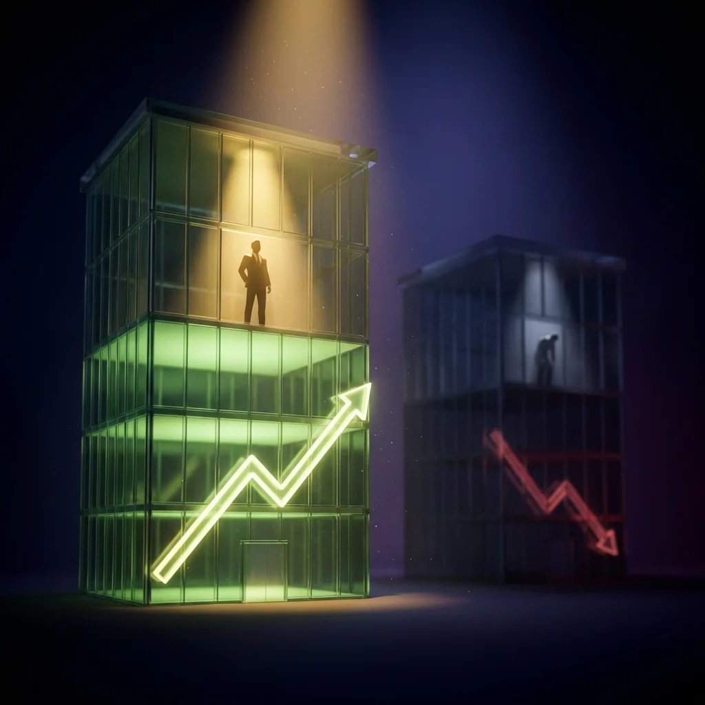 Business growing while competitor is ignored